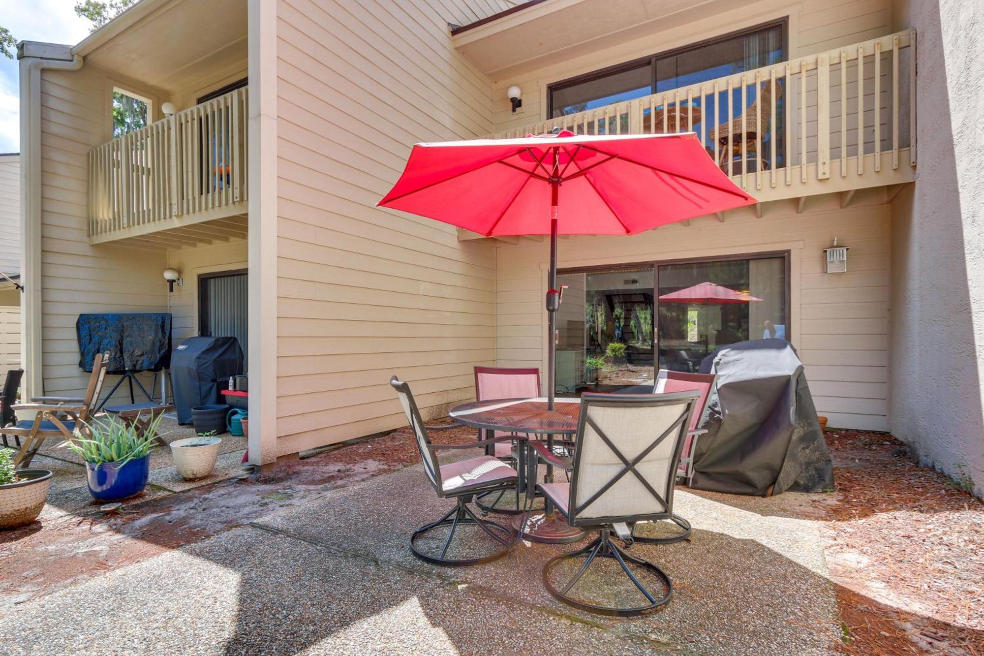 Shipyard Villa With Golf Course Views And Beach Access Hilton Head Island Bagian luar foto