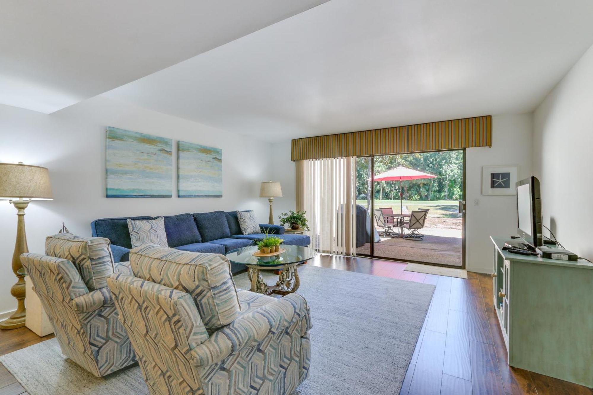 Shipyard Villa With Golf Course Views And Beach Access Hilton Head Island Bagian luar foto